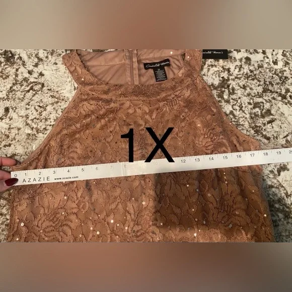 Plus Dress 🩷🤎 - Picture 8 of 11